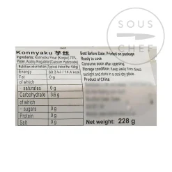 Discount Shirataki Konnyaku Noodle Nests - Knot Yam Noodle, 228g Drained Ingredients Brands|Japanese Ingredients