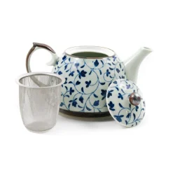 Outlet Shizen Blue Japanese Teapot & Teacup Set Tableware Brands|Japanese Ingredients