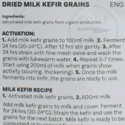 Clearance Short Dated Milk Kefir Grains, 2g Pickling, Preserving & Fermenting Jars