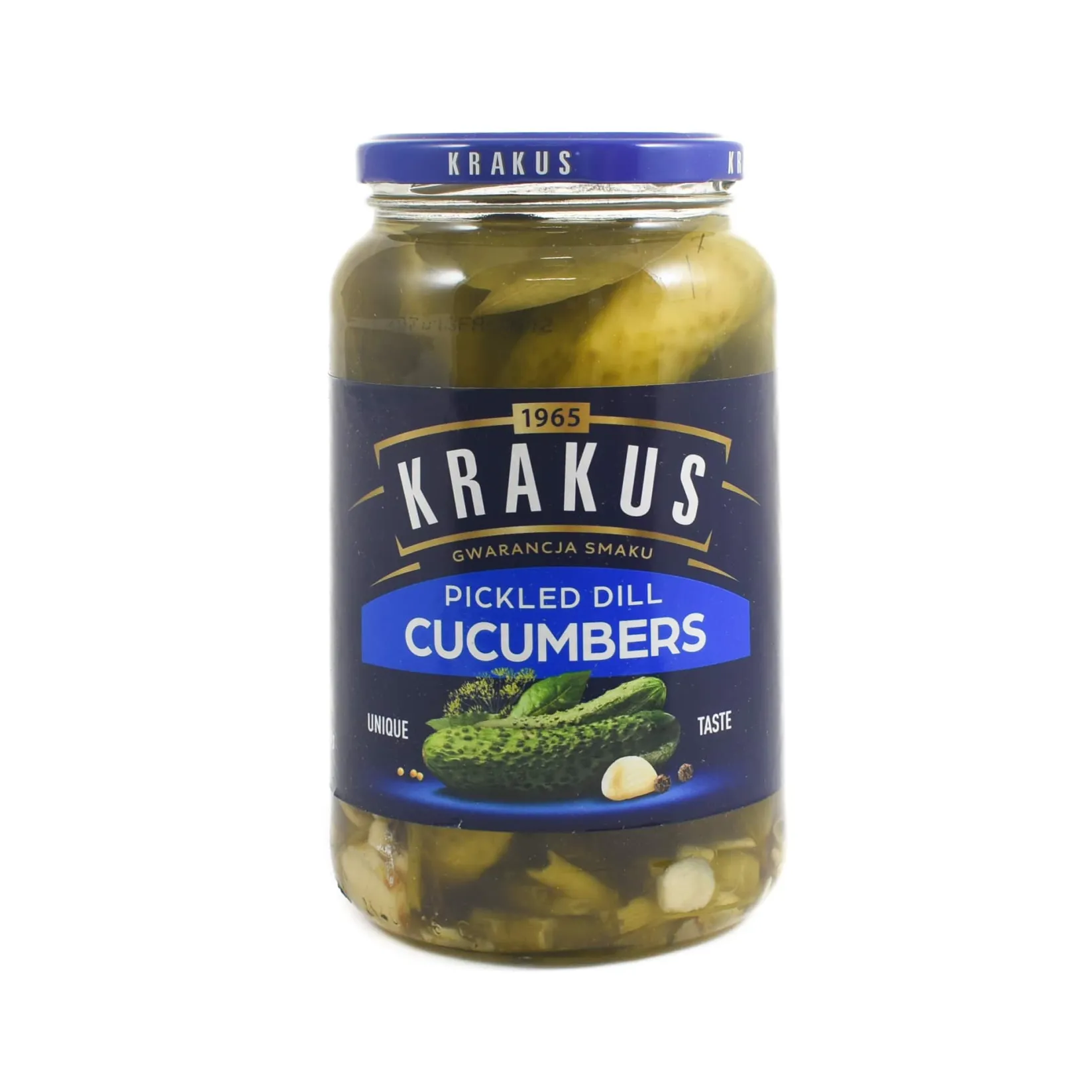 Hot Short Dated Krakus Pickled Dill Cucumbers, 920g Ingredients Brands|Vegetables