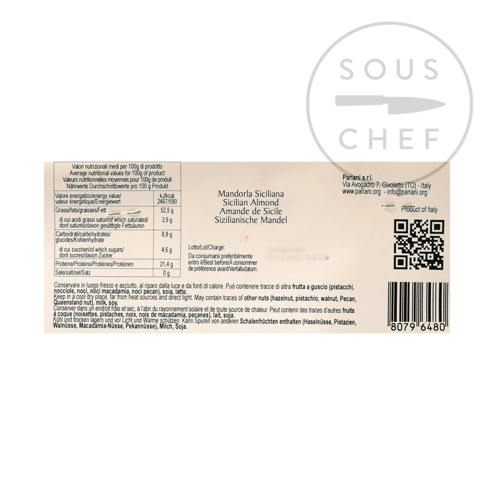 Discount Sicilian Almonds, 150g Ingredients Brands|Italian Ingredients