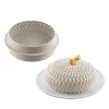 Silicone Honore Textured Cake Mould, 19.5cm Italian Ingredients|Baking Supplies & Equipment