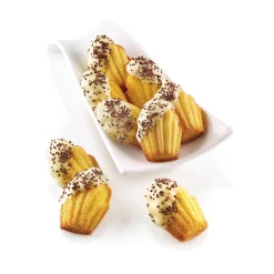 Silicone Madeleine Mould, 9 Madeleines Italian Ingredients|Baking Supplies & Equipment