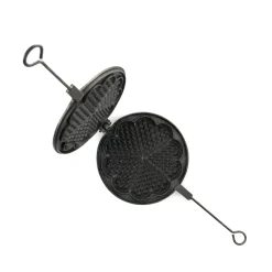 New Cast Iron Waffle Iron, 21cm Pots & Pans