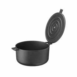 Discount Noir Cast Iron Dutch Oven, 5 Litre Pots & Pans