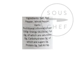 Clearance White Pepper Cajun Seasoning, 226g Ingredients Brands|American Ingredients