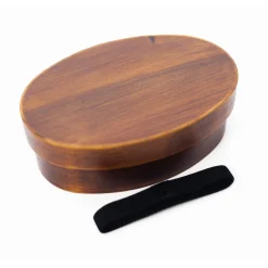 Small Wooden Bento Box, 480ml Picnicware|Japanese Tableware