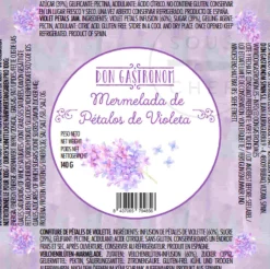 Sale Spanish Violet Petal Jam, 140g Ingredients Brands|Spanish Ingredients