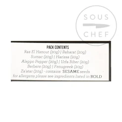 New African & Middle Eastern Spice Tin Ingredients Brands|Middle Eastern Ingredients