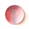 New Splatter Fest Enamel Bowl, Pink Middle Eastern Ingredients|Picnicware