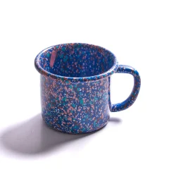 Discount Splatter Fest Enamel Mug Cobalt, Blue, 350ml Middle Eastern Ingredients|Picnicware