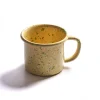 Clearance Splatter Fest Enamel Mug, Yellow, 350ml Tableware Brands|Middle Eastern Ingredients