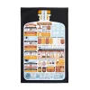 Outlet Guide to Whiskies Tea Towel Made In The Uk|Kitchen Textiles & Clothing