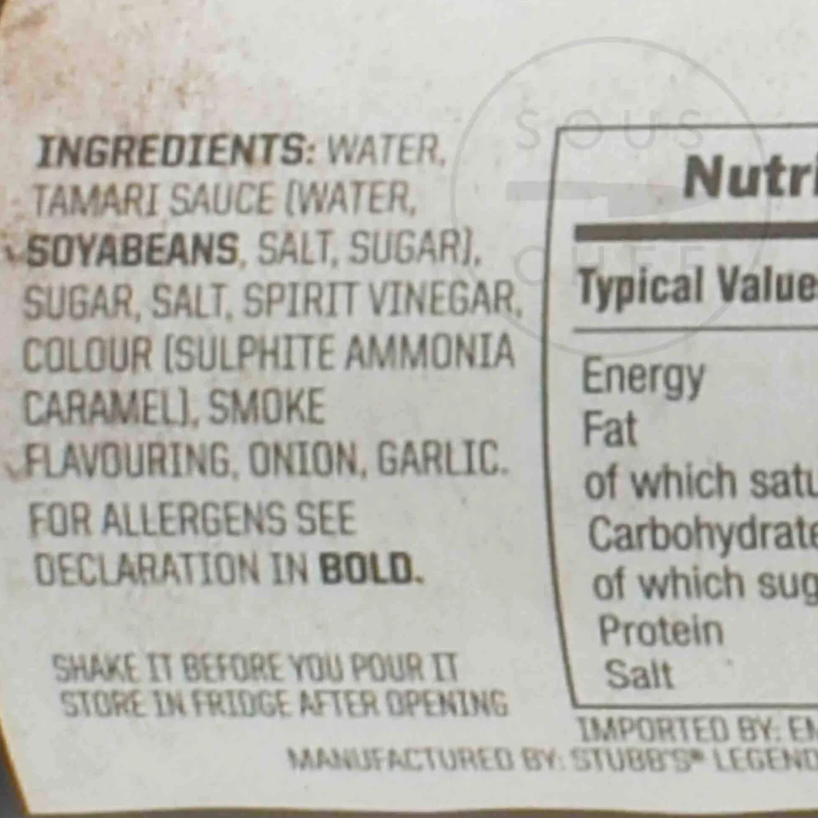 Discount Stubbs Hickory Liquid Smoke, 148ml Ingredients Brands|American Ingredients