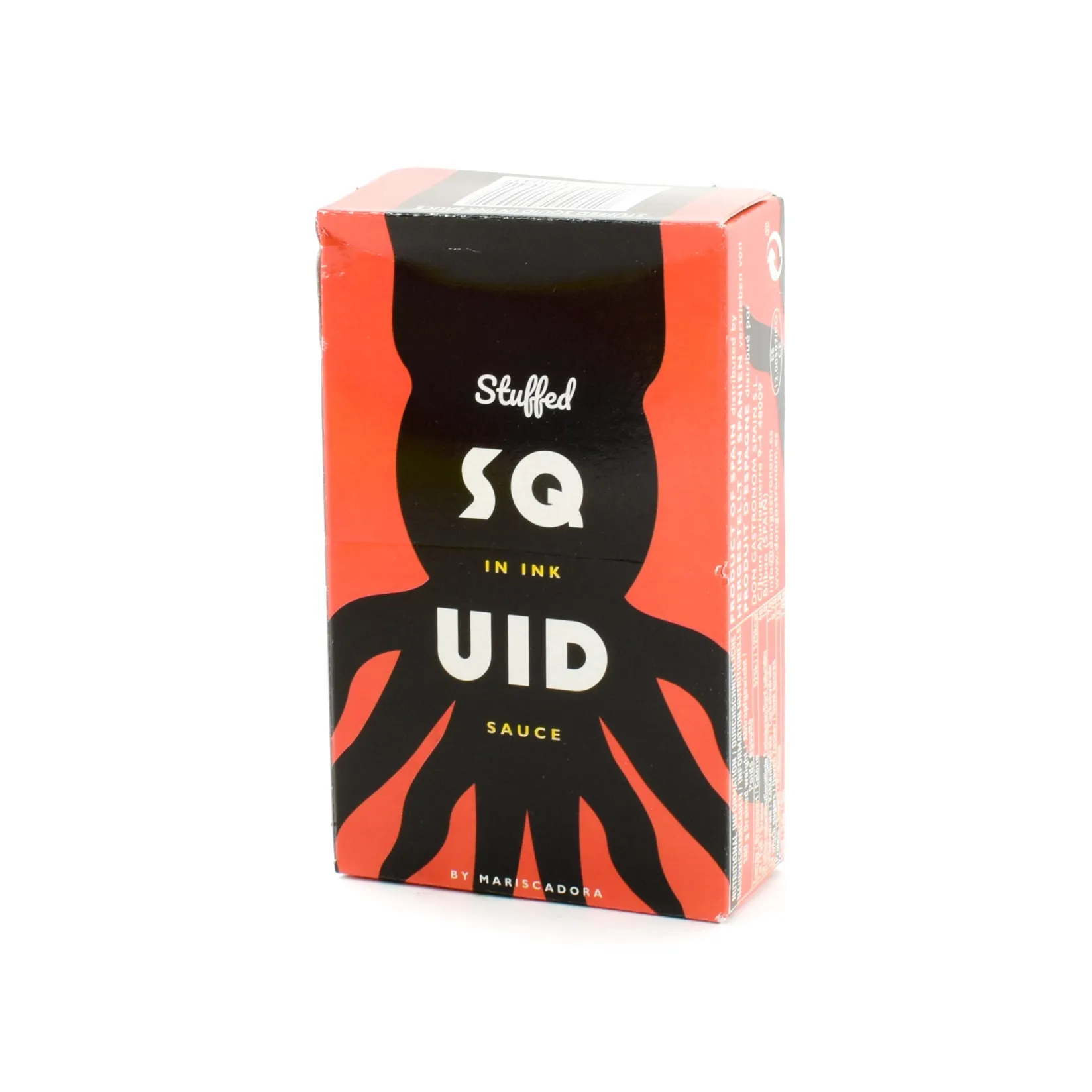 Outlet Stuffed Squids in Ink Sauce (4-6 pieces), 110g Ingredients Brands|Spanish Ingredients