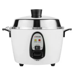 Online Ta Tung 6 Person White Rice Cooker, 2.4 Litre Kitchen Electricals