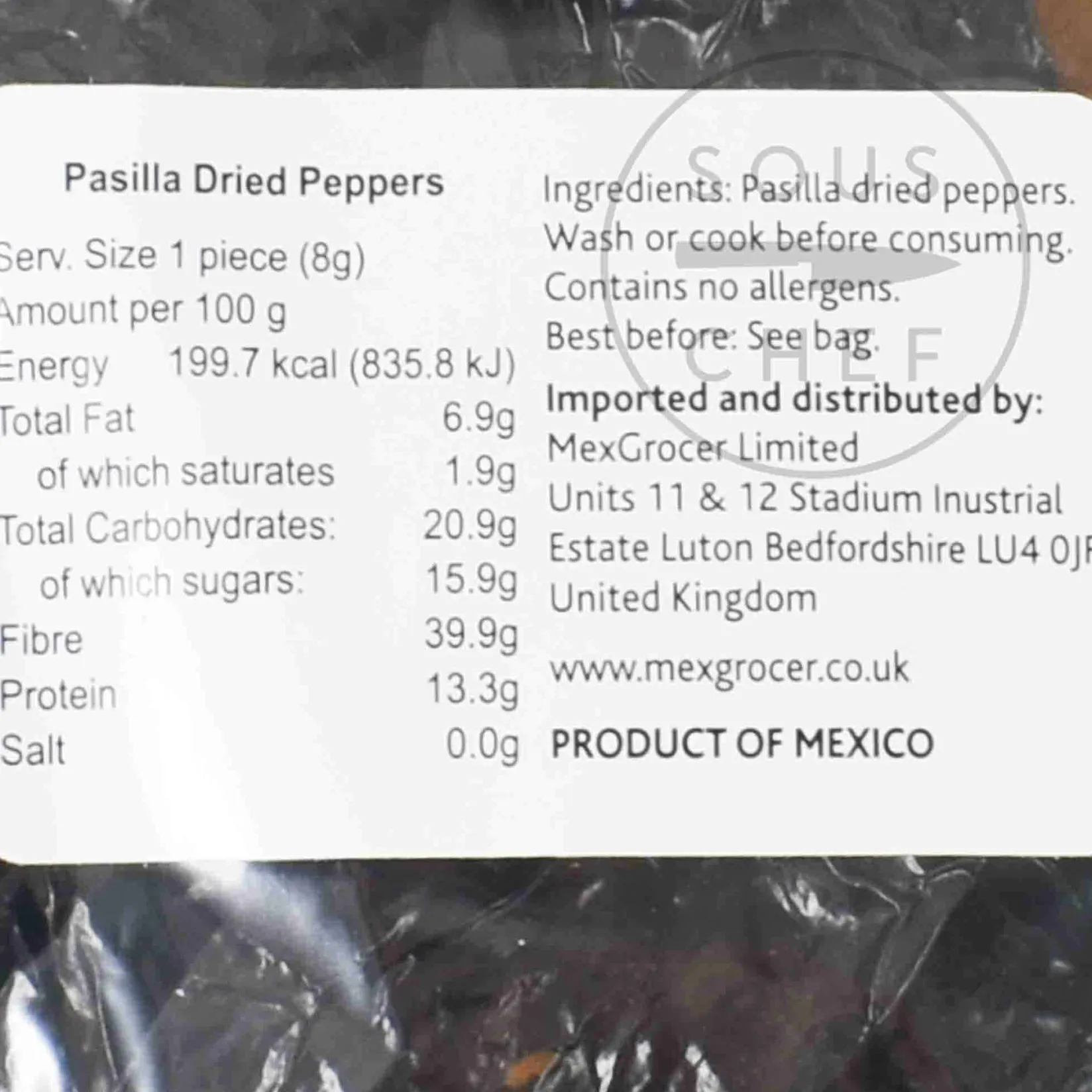 Sale Pasilla Chilli, 75g Mexican Ingredients|Herbs & Spices
