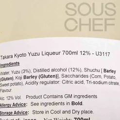 Outlet Kyoto Yuzu Liqueur 12%, 700ml Ingredients Brands|Japanese Ingredients
