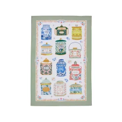 Outlet Tea Tins Cotton Tea Towel Kitchen Textiles & Clothing