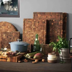 Online End Grain Butcher Block With Juice Canal, Medium Kitchen Tools & Utensils|Chopping & Carving Boards