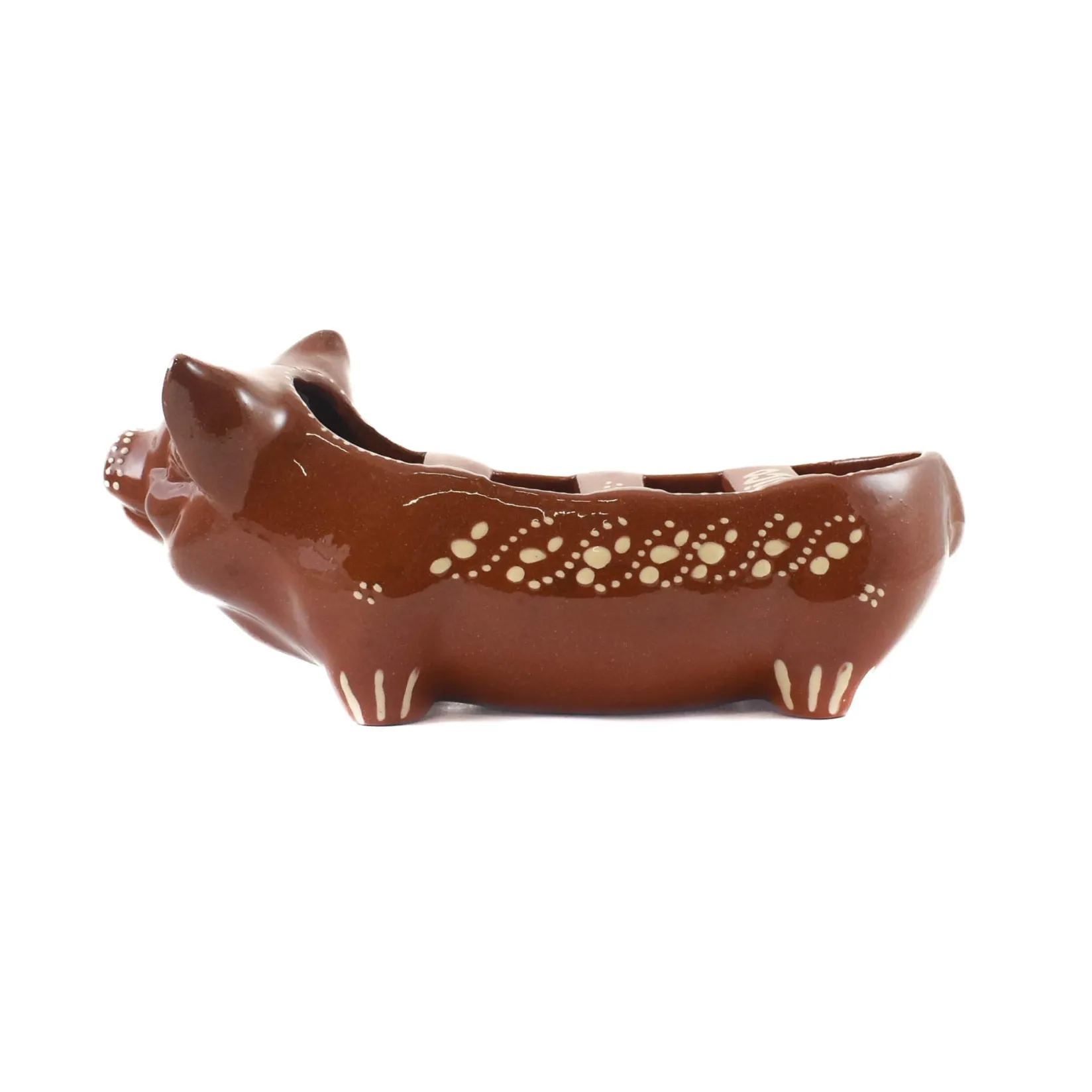Outlet Terracotta Chorizo Pig Serving Dish, 30cm Tableware Brands