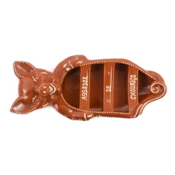 Clearance Terracotta Chorizo Pig Serving Dish, 33cm Tableware Brands