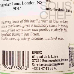 Clearance Chopped Basil, 15g Ingredients Brands|Herbs & Spices