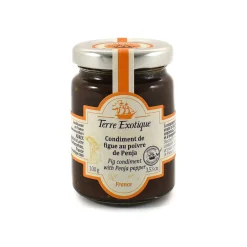 Sale Fig Chutney With Penja Pepper, 100g Ingredients Brands|French Ingredients