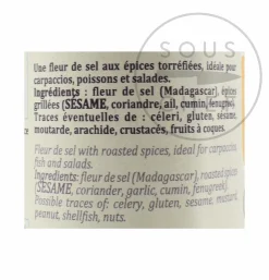 Best Fleur De Sel With Roasted Spices, 90g Ingredients Brands|Herbs & Spices