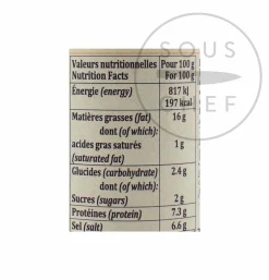 Best Mustard With Roasted Spices, 100g Ingredients Brands|French Ingredients