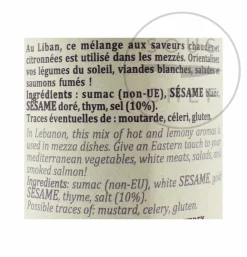 Clearance Zaatar Seasoning, 70g Ingredients Brands|Middle Eastern Ingredients