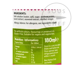 Discount Vegan Fish Sauce, 180ml Ingredients Brands|Southeast Asian Ingredients