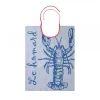 New The Blue Lobster French Seafood Bib Kitchen Textiles & Clothing