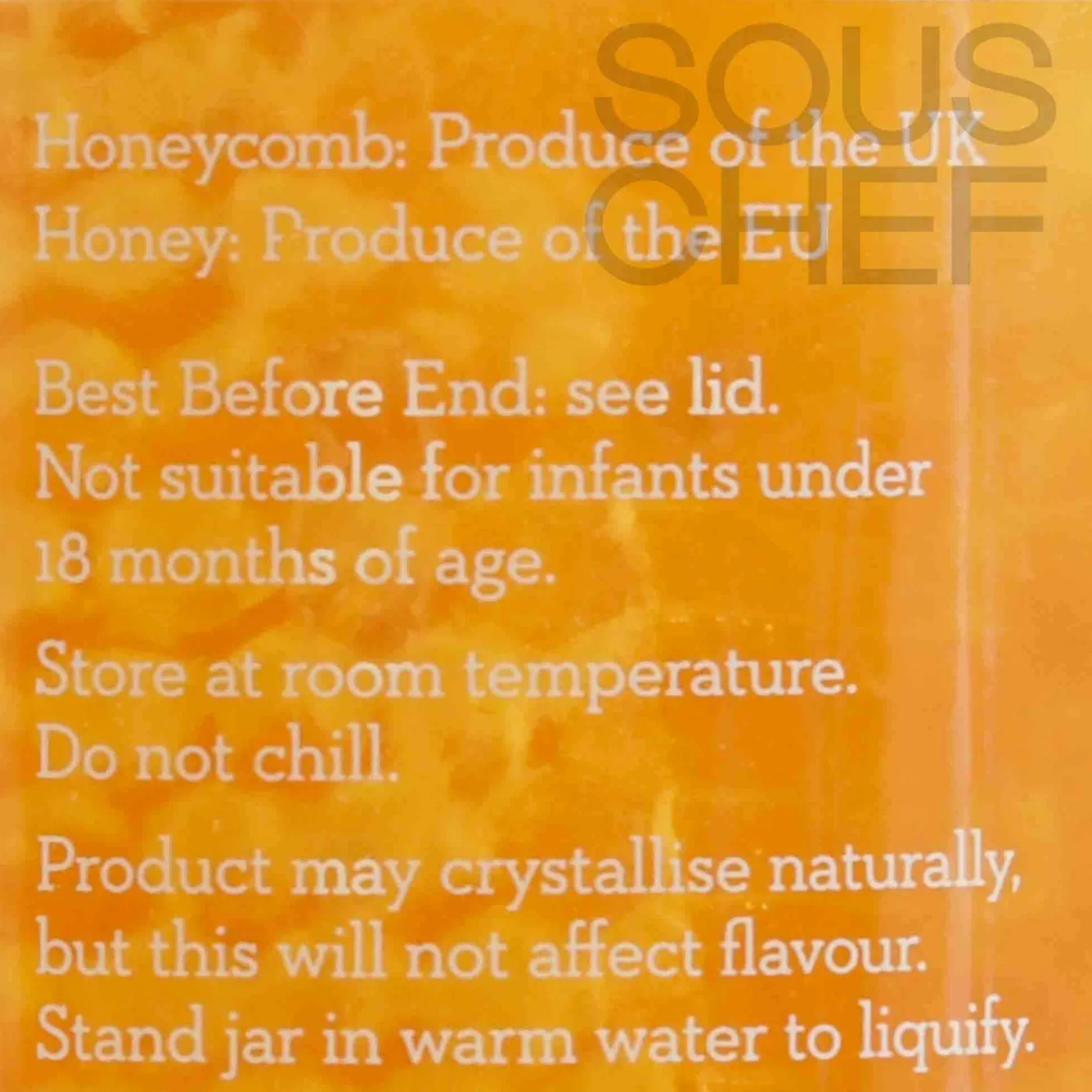 New British Honeycomb Chunk in Pure Honey, 350g Ingredients Brands|Jam, Honey & Spreads