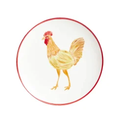 Online Lola Chicken Porcelain Side Plate, 21cm Tableware Brands|Plates