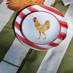 Online Lola Chicken Porcelain Side Plate, 21cm Tableware Brands|Plates