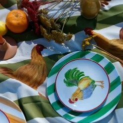 Online Manolo Rooster Porcelain Side Plate, 21cm Tableware Brands|Plates