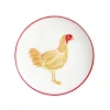 Hot Menchu Chicken Porcelain Side Plate, 21cm Plates|Crockery & Dinnerware