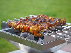 Discount T1 - Stainless Steel BBQ Skewer Attachment Food Smokers|Bbq & Smoking