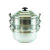 Hot 3-Tier Aluminium Steamer Chinese Ingredients|Kitchen Tools & Utensils