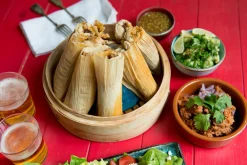 Outlet 2-Tier Bamboo Steamer With Lid 8" dia Korean Ingredients|Chinese Ingredients