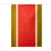 Discount Red & Green French Jacquard Tea Towel Kitchen Textiles & Clothing