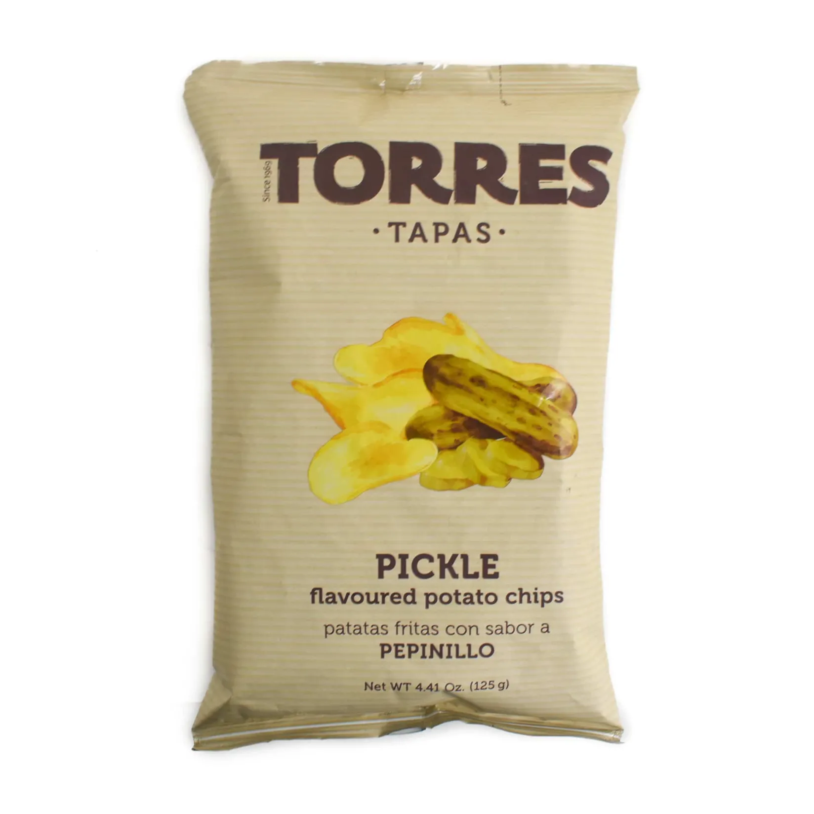 New Pickle Potato Crisps, 125g Snacks|Ingredients Brands