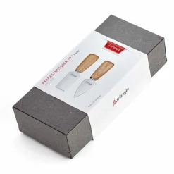 Discount Set of 2 Parmesan Knives with Ash Wood Handles Kitchen Knives