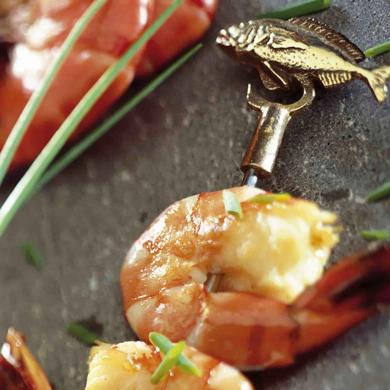 Discount Set of 4 Stainless Steel Skewers in Gift Box Bbq & Smoking