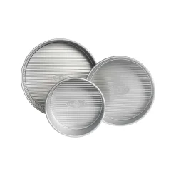 Discount 3 Piece Round Cake Pan Set Baking Supplies & Equipment