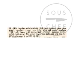 Outlet Azelia 35% Milk Chocolate Chips, 250g Ingredients Brands|French Ingredients