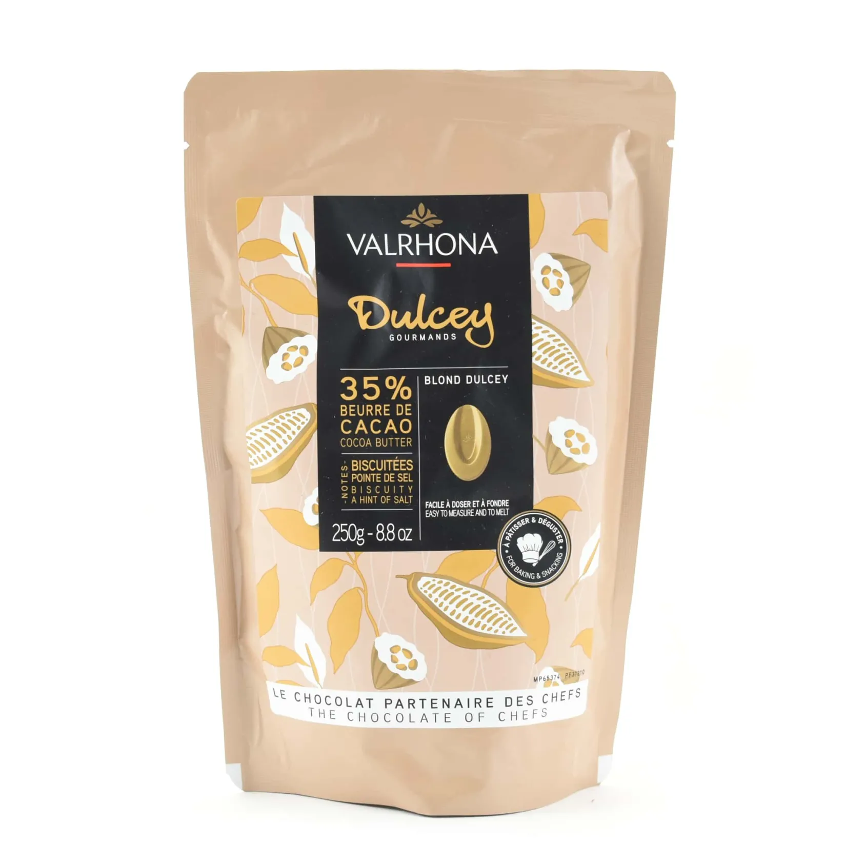Dulcey 35% Blonde Chocolate Chips, 250g French Ingredients|Chocolate & Sweets