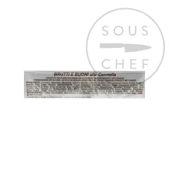 Hot Cinnamon Meringues with Toasted Almonds & Hazelnuts, 100g Italian Ingredients|Chocolate & Sweets