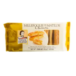 Clearance Vicenzi Puff Pastry Millefoglie Sticks, 125g Ingredients Brands|Cakes & Bakery